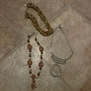 3 unique necklaces